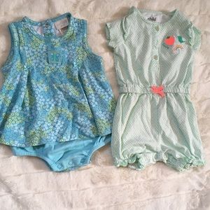 Carter’s Dress and Romper